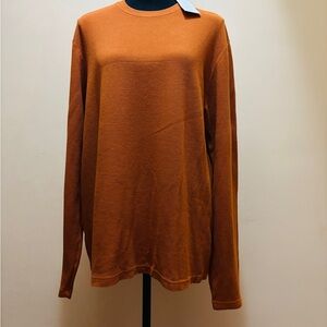 Cotton Citizen Men's Rust Crewneck Sweater